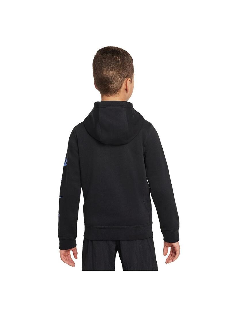 Sudadera Niño/a Nike Nsw Negro Azul