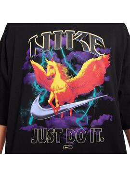 Camiseta Hombre Nike NswNegra Multicolor