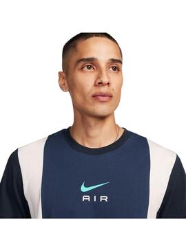 Camiseta Hombre Nike Nsw Air Marino