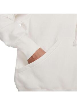 Sudadera Mujer Nike Nsw Phnx Blanca