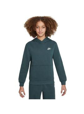 Sudadera Niñ@ Nike Nsw Club Verde