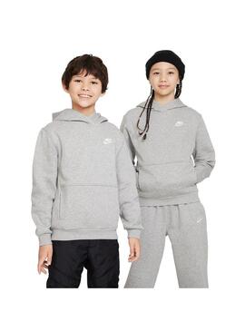 Sudadera Niñ@ Nike Nsw Club Gris