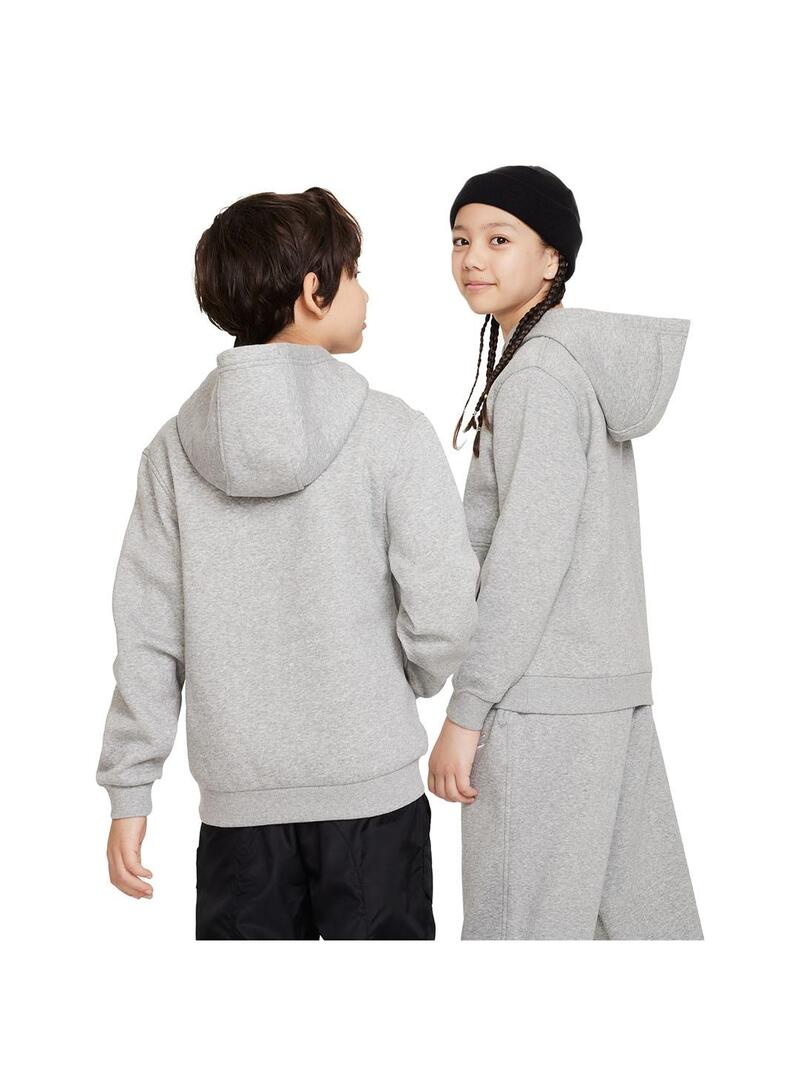 Sudadera Niñ@ Nike Nsw Club Gris