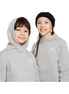 Sudadera Niñ@ Nike Nsw Club Gris