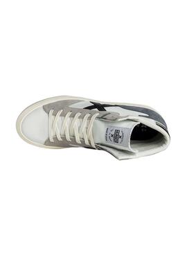 Zapatilla Hombre Munich Moebius 24 Blanco Azul