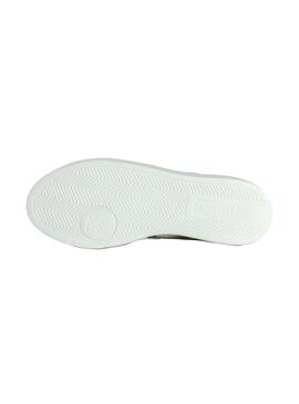 Zapatilla Mujer Munich Rete Sky 52 Blanco Dorado