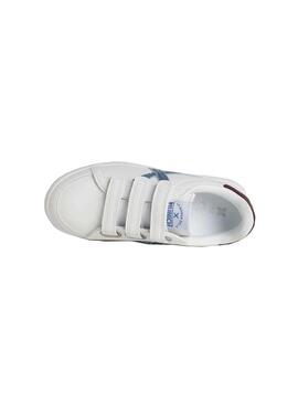 Zapatilla Niño/a Munich Mini Rete Blanco Azul