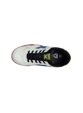 Zapatilla Sala Niñ@ Munich Gresca Kid 309 Blanca