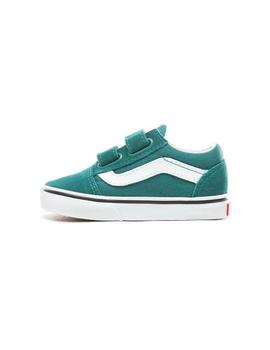 Zapatilla Vans Old Skool Bebé Verde