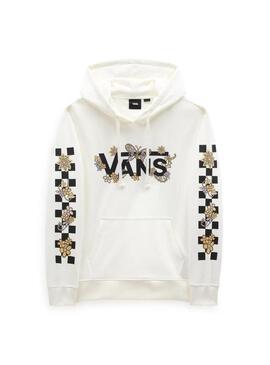 Sudadera Mujer Vans Trippy Blanca