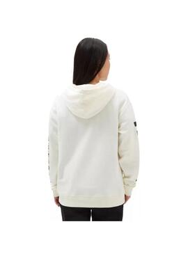 Sudadera Mujer Vans Trippy Blanca