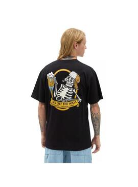 Camiseta Hombre Vans 66 Below Negra