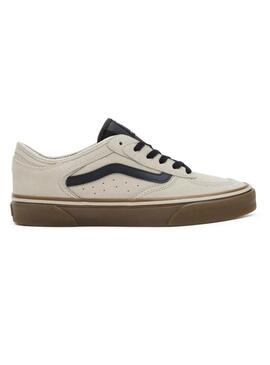 Zapatilla Hombre Vans Rowley Beige Caramelo