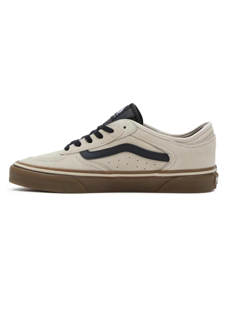 Zapatilla Hombre Vans Rowley Beige Caramelo