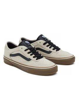 Zapatilla Hombre Vans Rowley Beige Caramelo