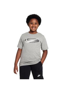 Camiseta Niño Nike Nsw Gris