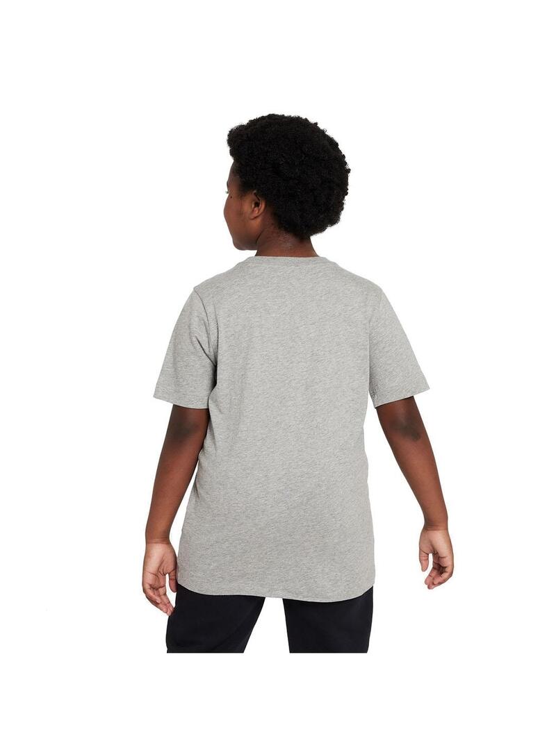 Camiseta Niño Nike Nsw Gris