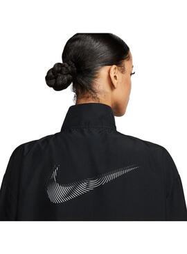 Cortavientos Mujer Nike Df Swoosh Negro