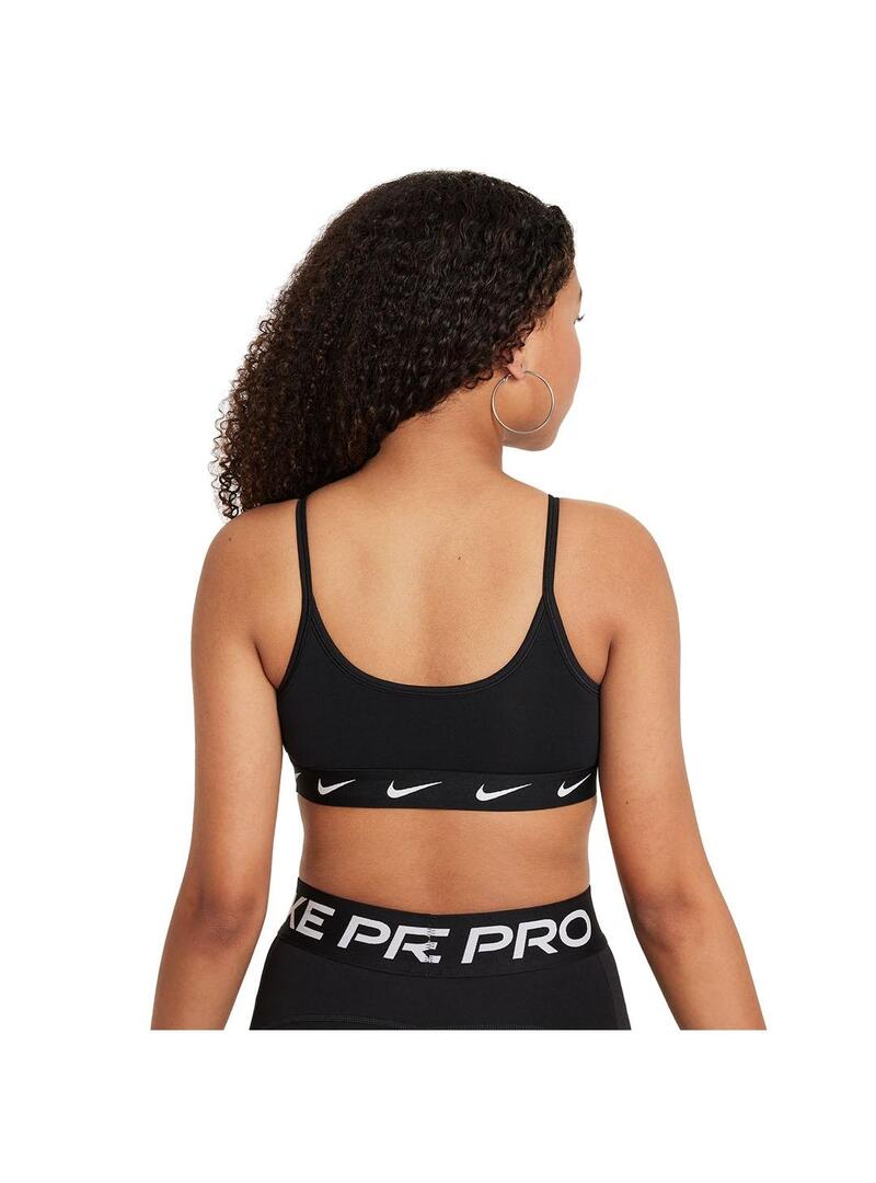 Top Niña Nike Df Negro