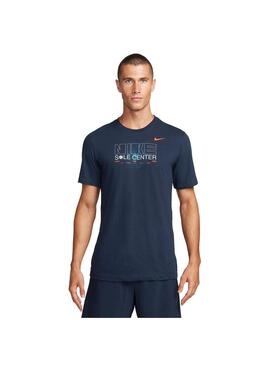Camiseta Hombre Nike Dri-FIT Azul