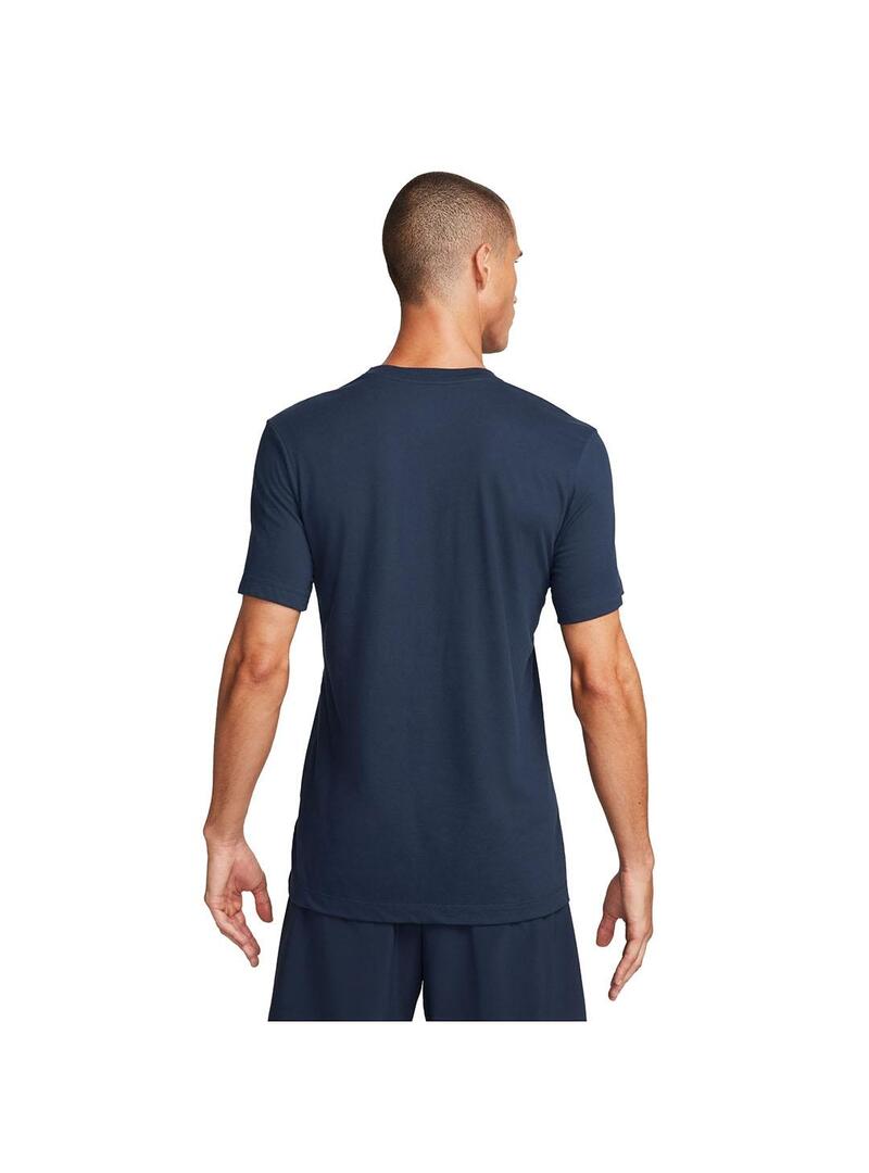 Camiseta Hombre Nike Dri-FIT Azul