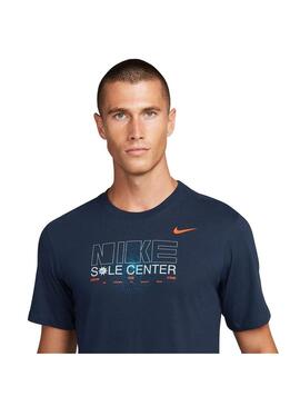 Camiseta Hombre Nike Dri-FIT Azul
