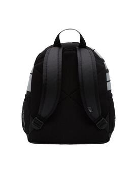 Mini Mochila Unisex Nike Brsla Negra Plata