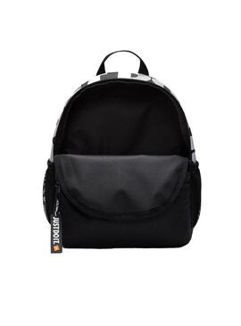 Mini Mochila Unisex Nike Brsla Negra Plata