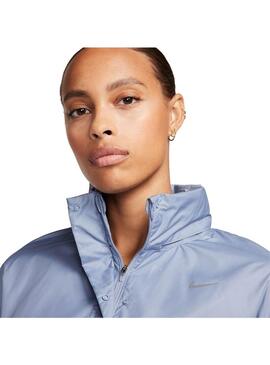 Cortavientos Mujer Nike Fast Azul