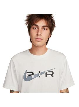 Camiseta Hombre Nike Air Graphic Blanco