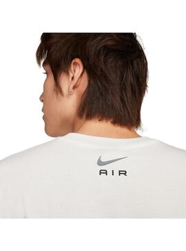 Camiseta Hombre Nike Air Graphic Blanco