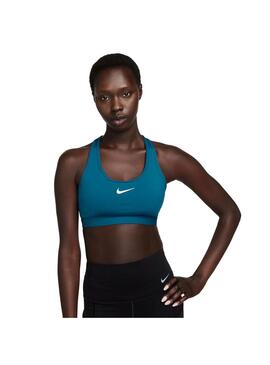 Top Mujer Nike Swsh Azul