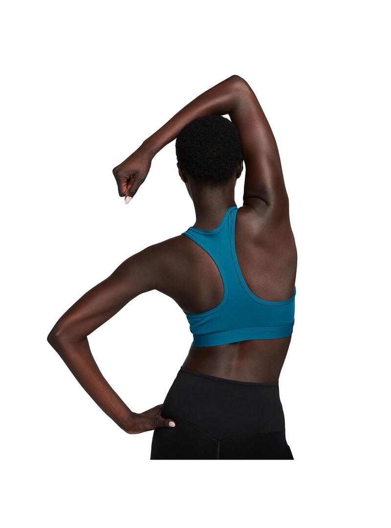 Top Mujer Nike Swsh Azul
