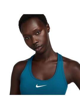 Top Mujer Nike Swsh Azul