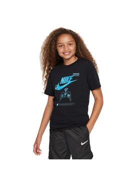 Camiseta Niñ@ Nike Nsw Futura Negra