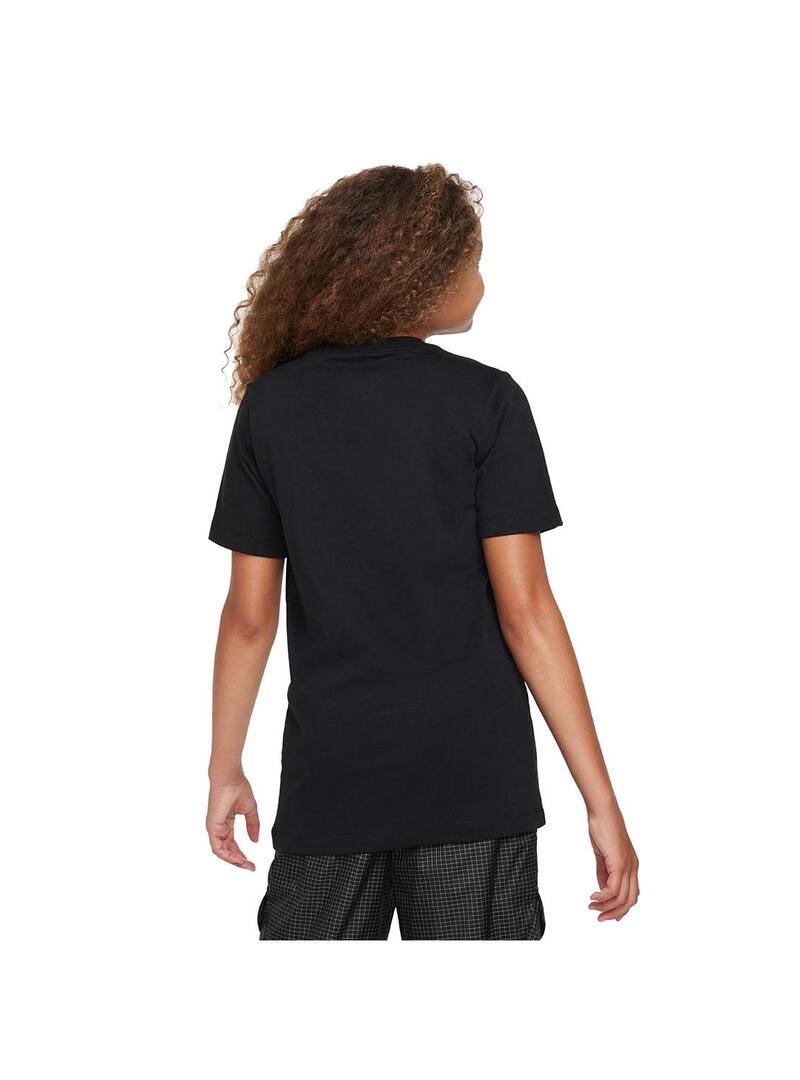 Camiseta Niñ@ Nike Nsw Futura Negra