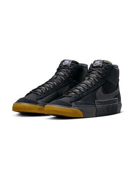 Zapatilla Hombre Nike Blazer Mid Pro Negra