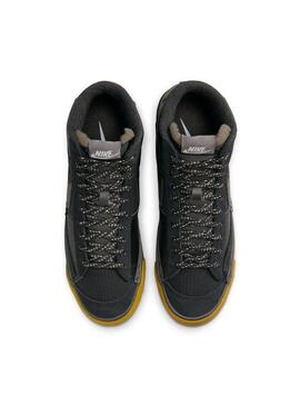 Zapatilla Hombre Nike Blazer Mid Pro Negra
