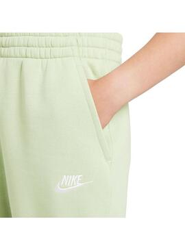 Pantalón Niño Nike Club Flc Verde