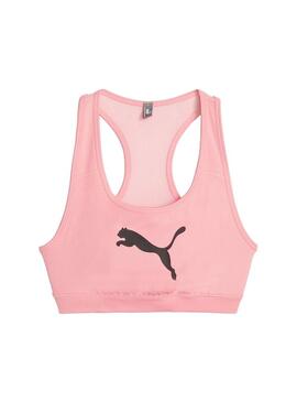 Top Mujer Puma Impact Rosa Fluor