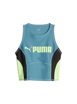 Camiseta Mujer Puma Fit Everscupt Azul