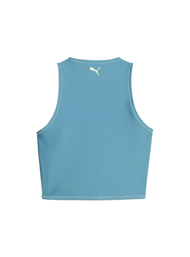 Camiseta Mujer Puma Fit Everscupt Azul