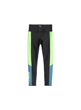 Malla Mujer Puma Fit Eversculpt Negra Verde