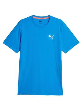 Camiseta Hombre Puma Run Favorite Azul