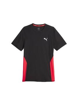 Camiseta Hombre Puma Run Favotite Negra