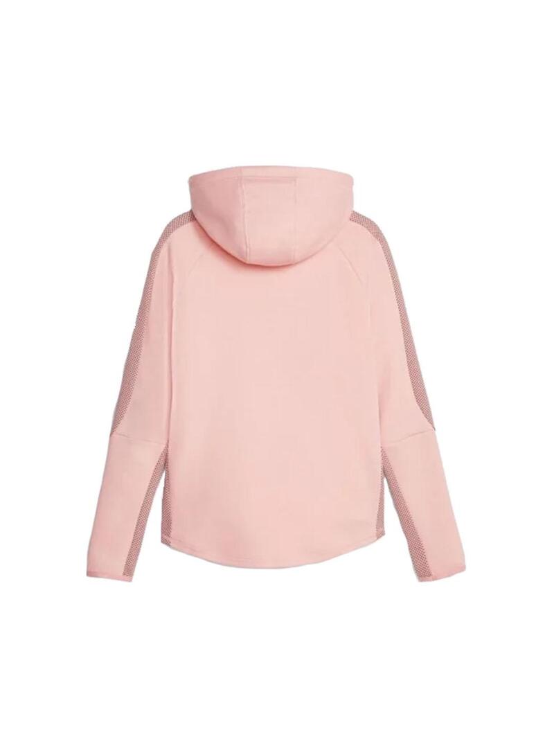 Sudadera Mujer Puma Evostripe Rosa