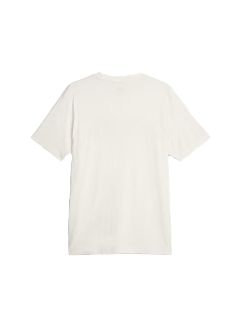 Camiseta Hombre Puma Squad Blanca