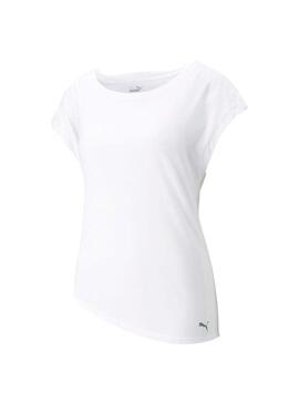 Camiseta Mujer Puma Studio Blanca