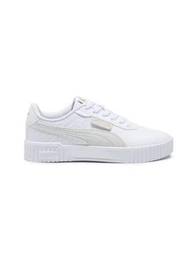 Zapatilla Mujer Puma Carina Blanca Beige