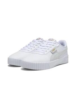 Zapatilla Mujer Puma Carina Blanca Beige